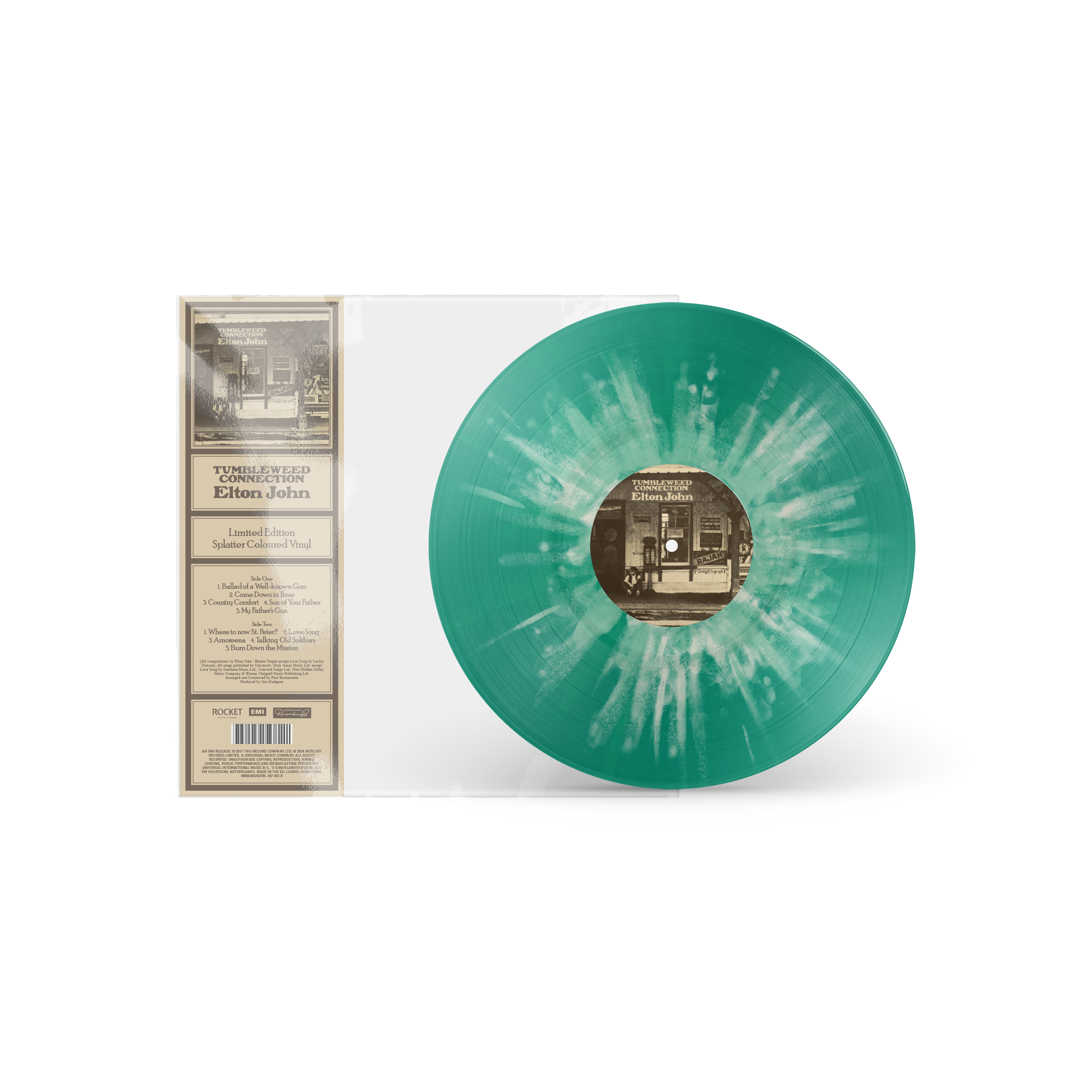 Elton John Tumbleweed Connection LP - Limited Colored Vinyl 387967