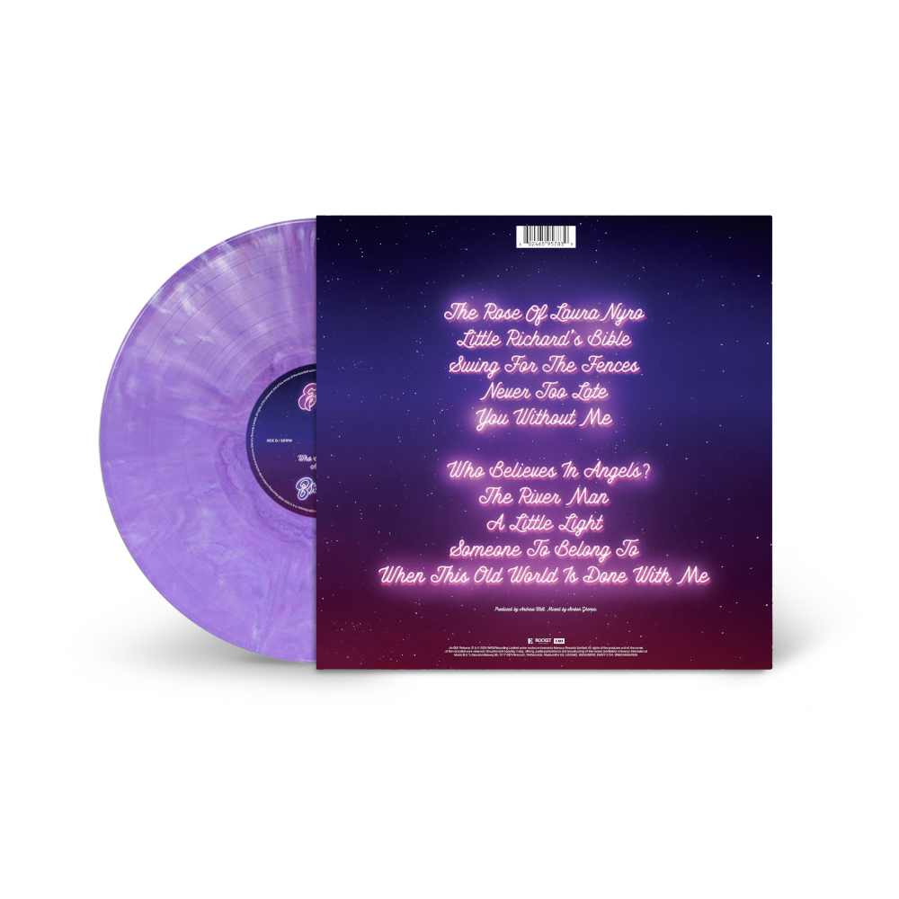 Elton John Who Believes In Angels? Store Exclusive Purple Marble Vinyl + Signed Card Store Exclusive Purple Marble Vinyl + Signed Card 404147
