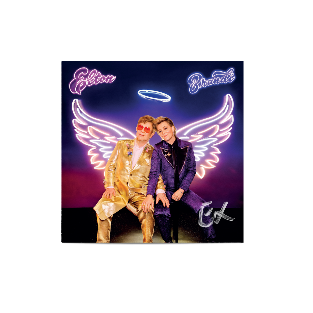 Elton John Who Believes In Angels? Store Exclusive Purple Marble Vinyl + Signed Card Store Exclusive Purple Marble Vinyl + Signed Card 404911